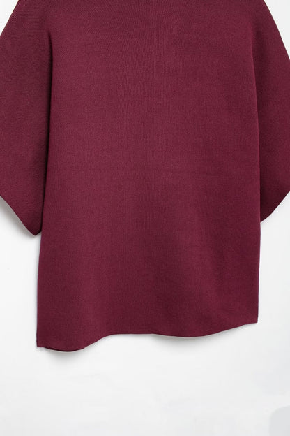 Top deportivo de manga corta con cuello en V y costuras lisas para mujer