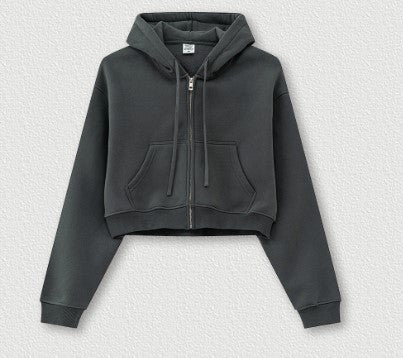 Autumn Short Zipper Coat Brand Sports Suit Men’s Women’s High-Grade Sweater Two-Piece Set