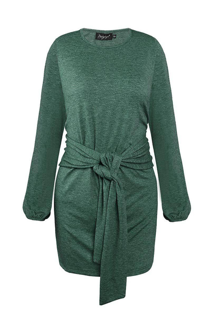 New Mini Dress With Belt