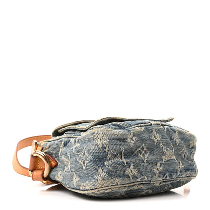 Denim Camera Bag Blue