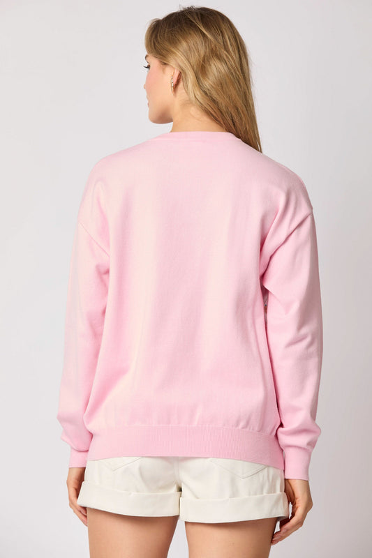 Autumn Winter Women Clothing Christmas Soldier Sequined Sweatshirt Casual Top Women