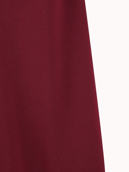 Vestido largo sin mangas con cuello colgante de dos colores para primavera