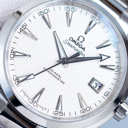 SEAMASTER AQUA TERRA 150M CO-AXIAL WHITE DIAL