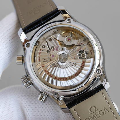 DE VILLE CO-AXIAL 42MM CHRONOGRAPH STEEL CASE