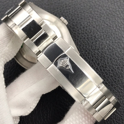 DATEJUST 41MM STAINLESS STEEL BLACK DIAL
