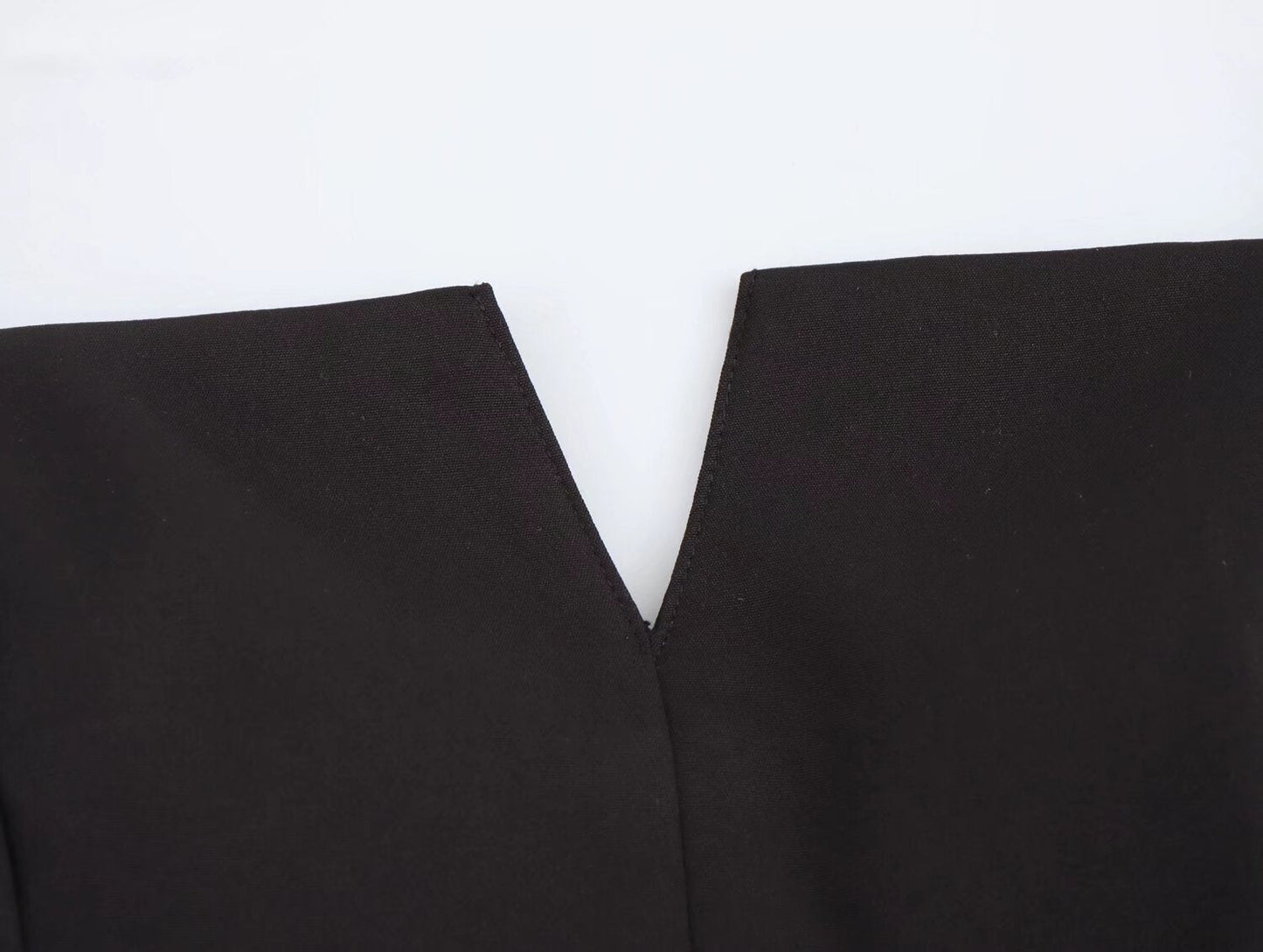 Vestido de invierno con costuras de tirantes para mujer