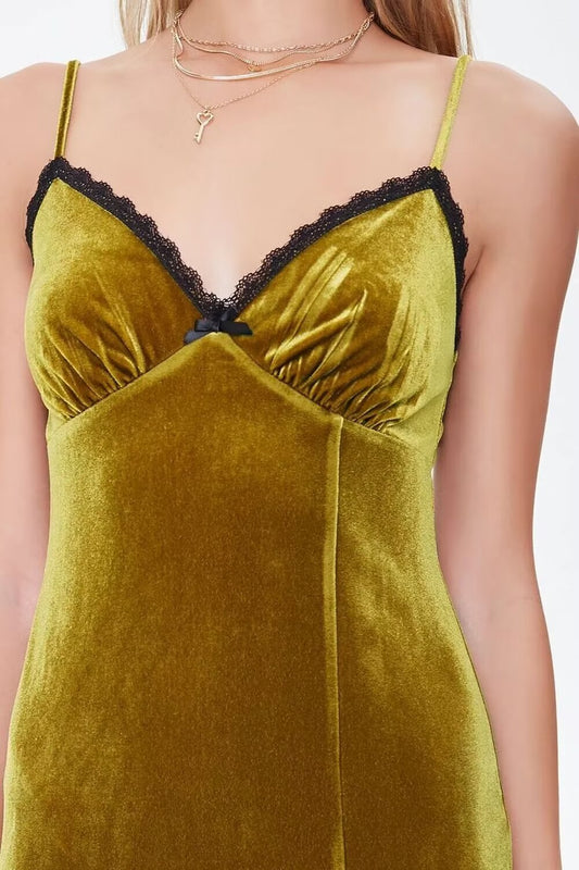 Vestido de terciopelo con tirantes finos para mujer, elegante, sexy, ajustado, adelgazante, para primavera y verano