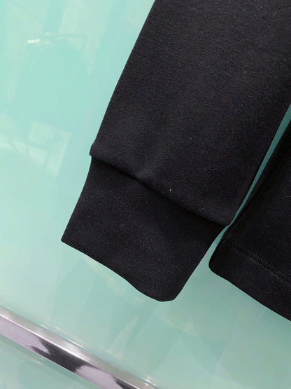 Gucci 25 Velvet Micro-Plush Half-Turtleneck Bottoming Shirt 106327