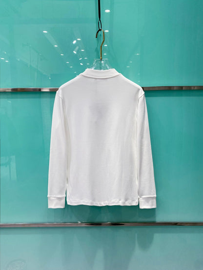 Gucci 25 Velvet Micro-Plush Half-Turtleneck Bottoming Shirt 106326