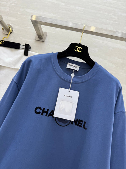 CC 25 Fake Two-Piece Design Long-Sleeved Sweater