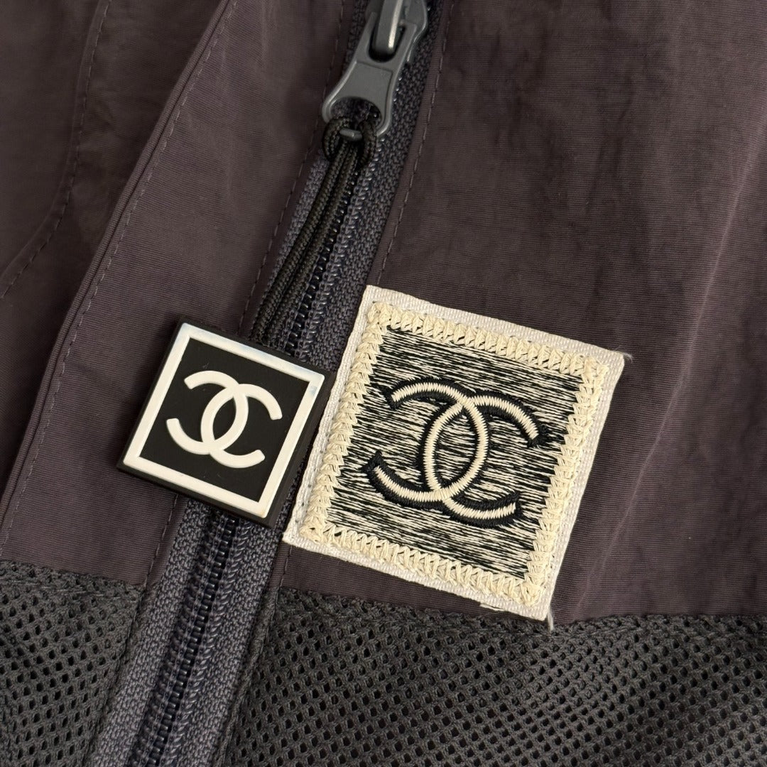 Chanel Sleeveless Hooded Workwear Vest