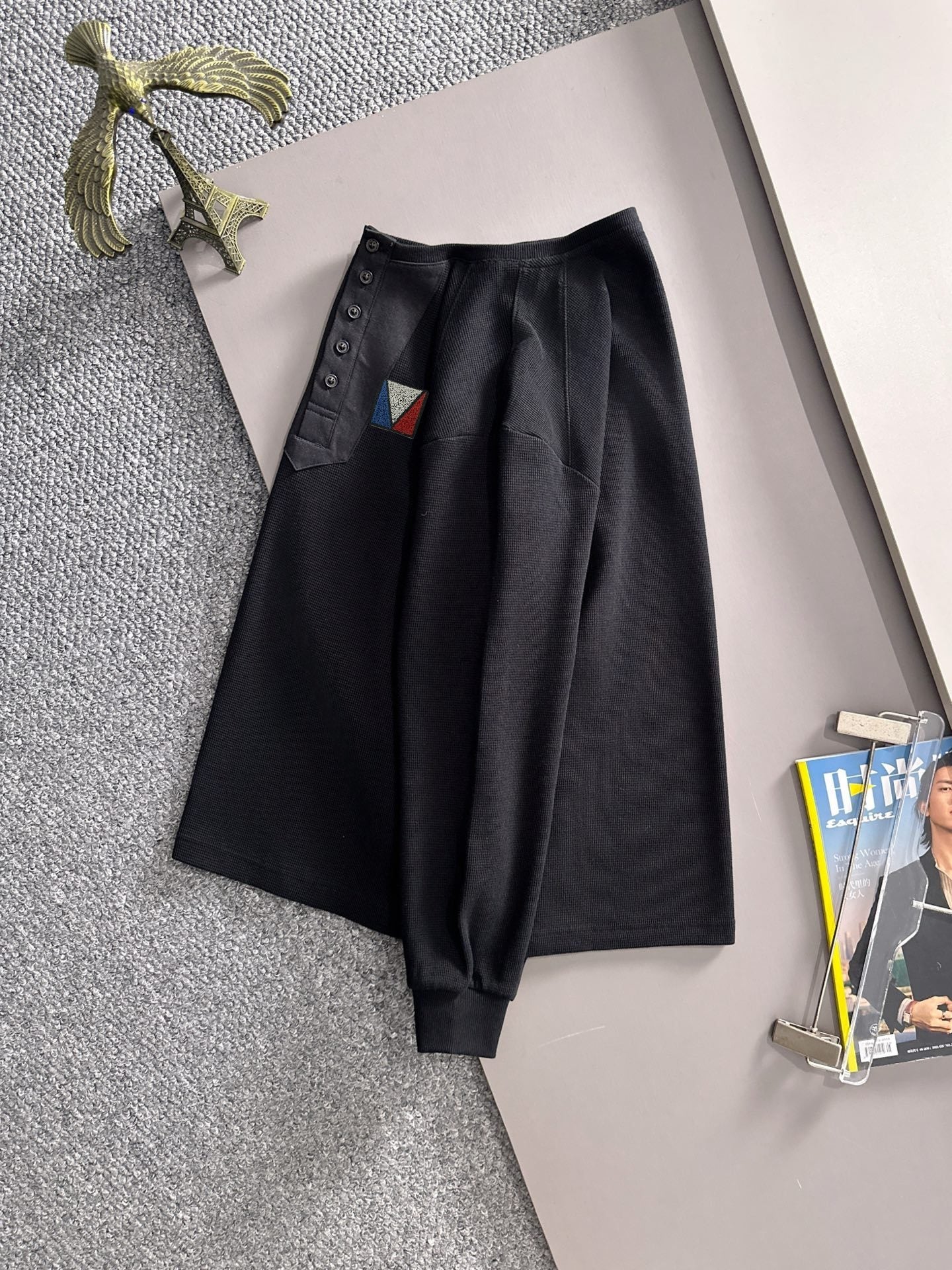 LV 25SS Lapel Sweatshirt Long Sleeve 494433