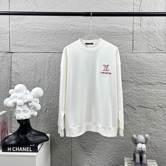 LV Long-Sleeve Crew Neck Sweatshirt 492279