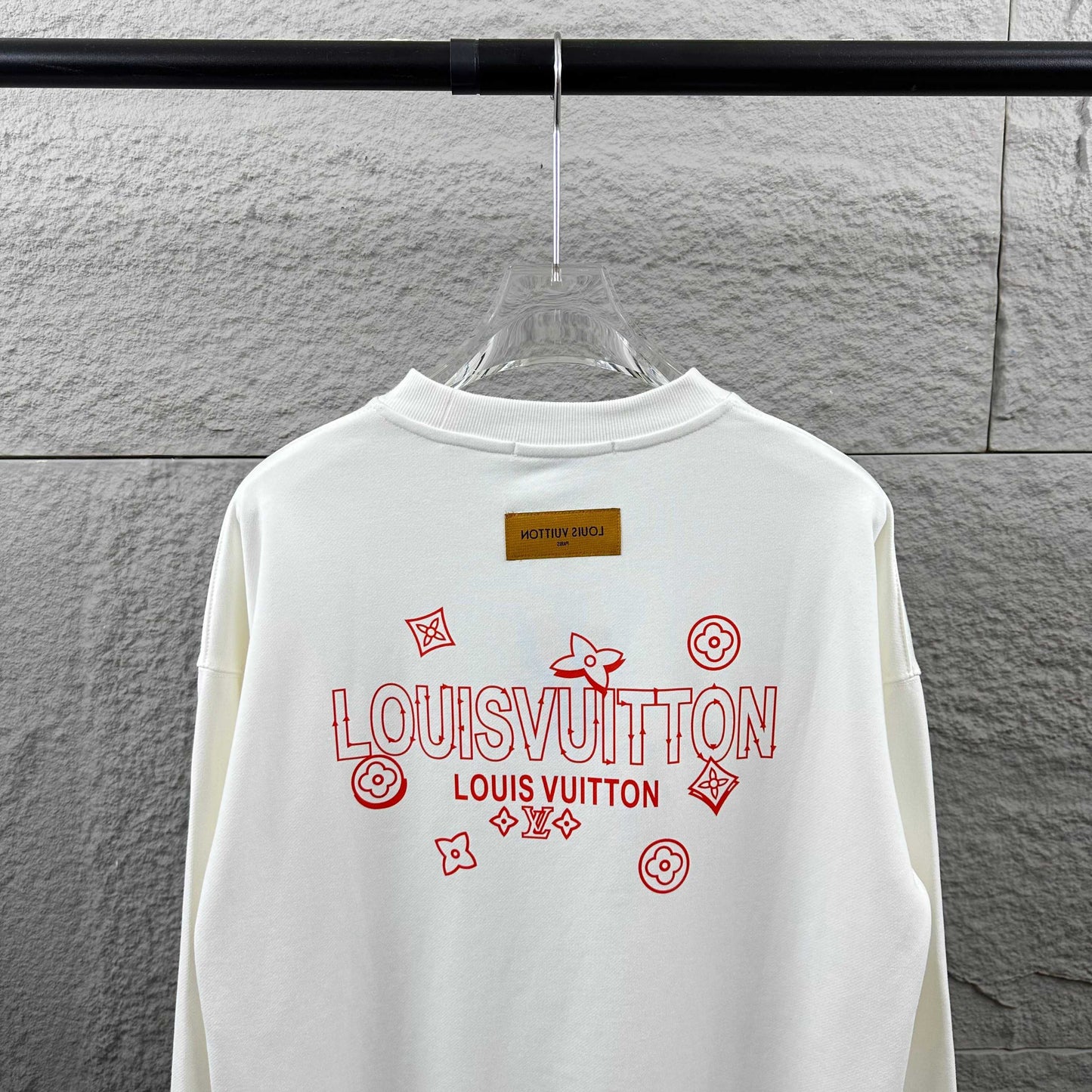LV Long-Sleeve Crew Neck Sweatshirt 492279