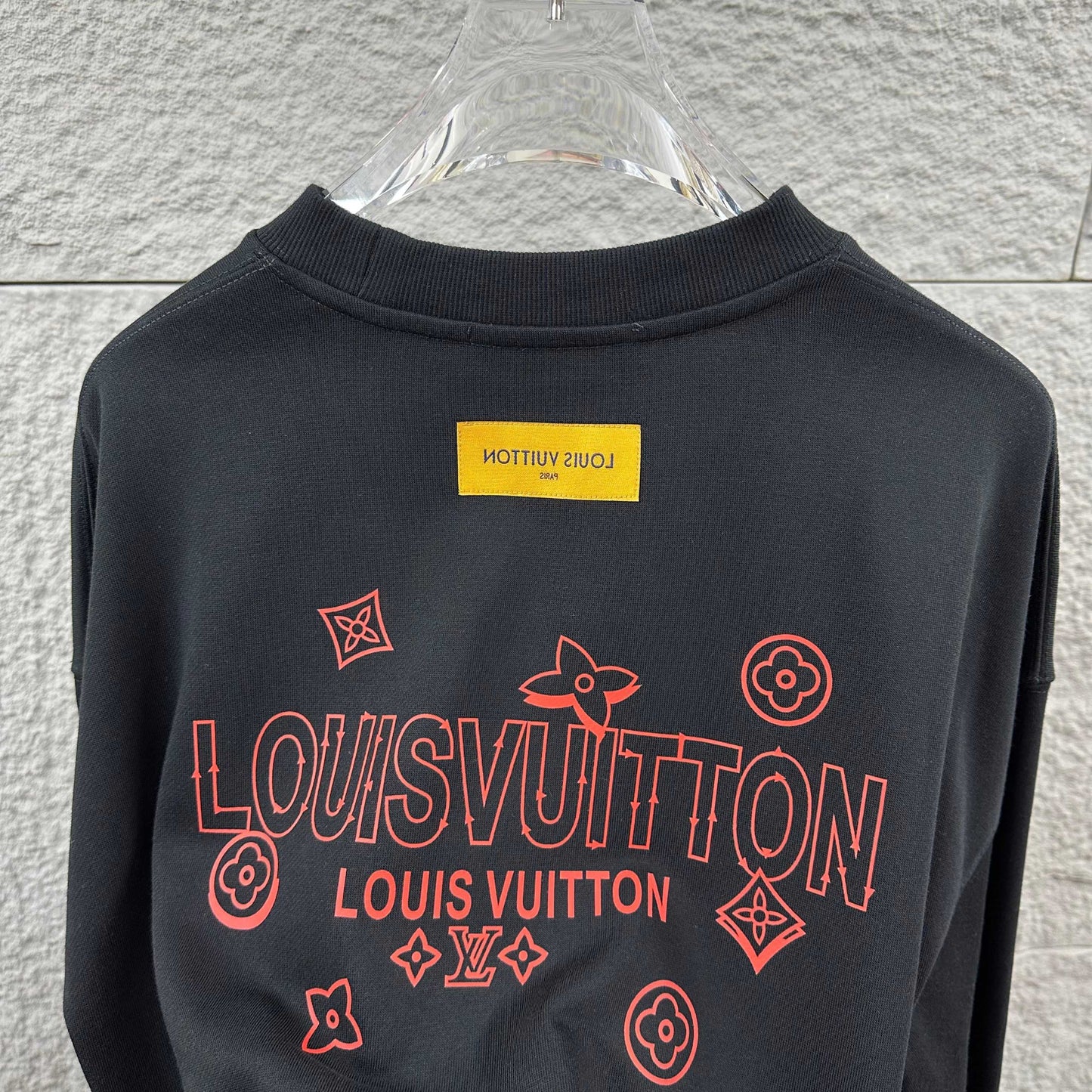 LV Long-Sleeve Crew Neck Sweatshirt 492277