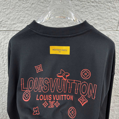 LV Long-Sleeve Crew Neck Sweatshirt 492277