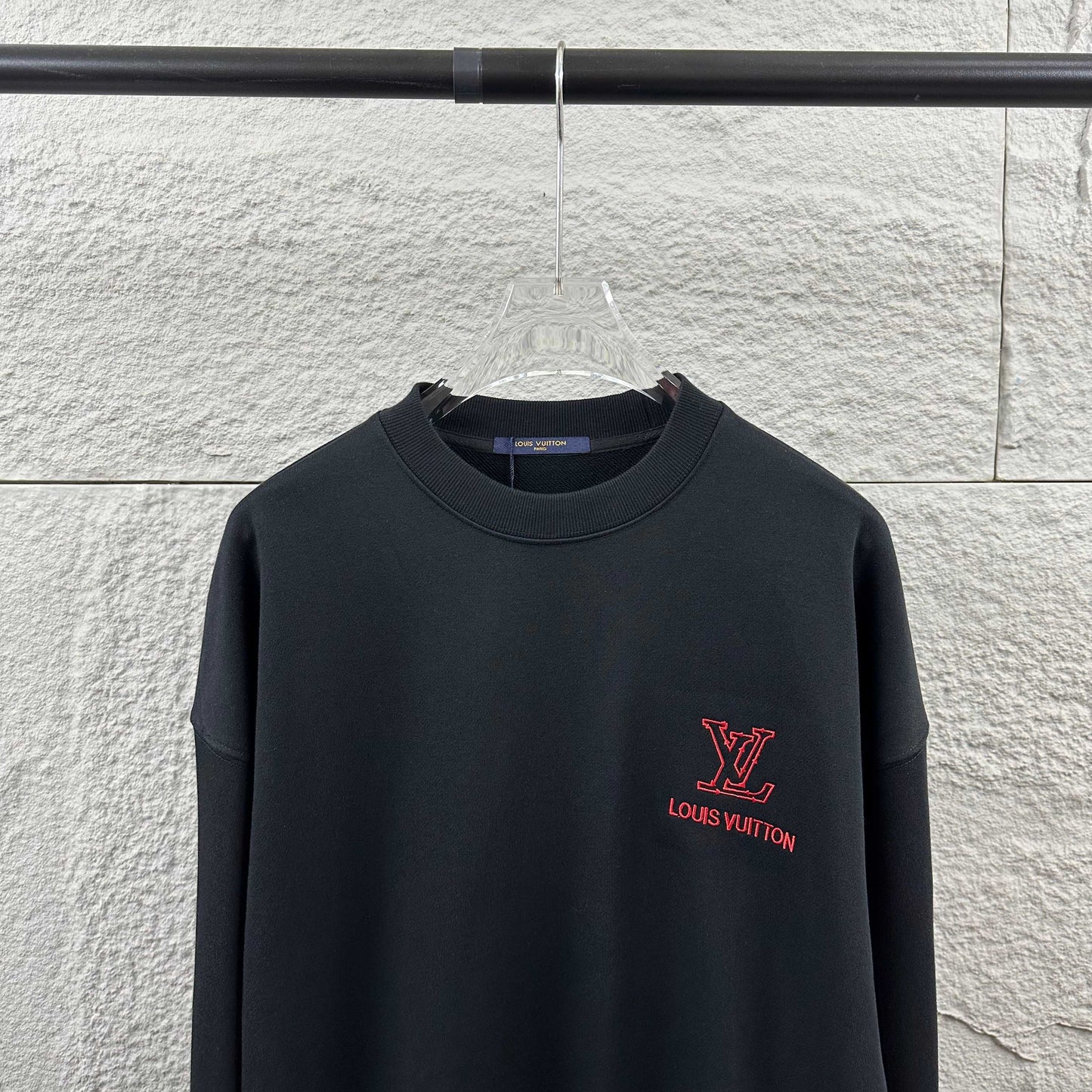 LV Long-Sleeve Crew Neck Sweatshirt 492277