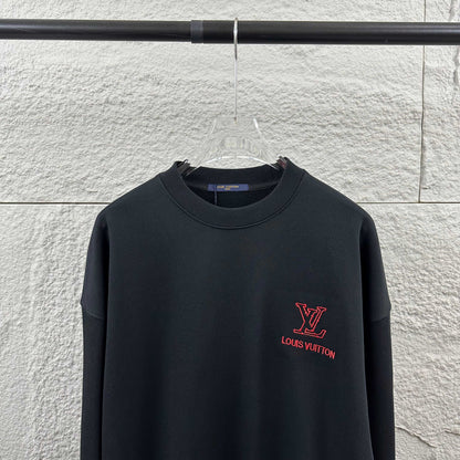 LV Long-Sleeve Crew Neck Sweatshirt 492277