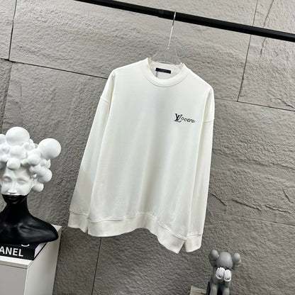 LV Long-Sleeve Crew Neck Sweatshirt 492275