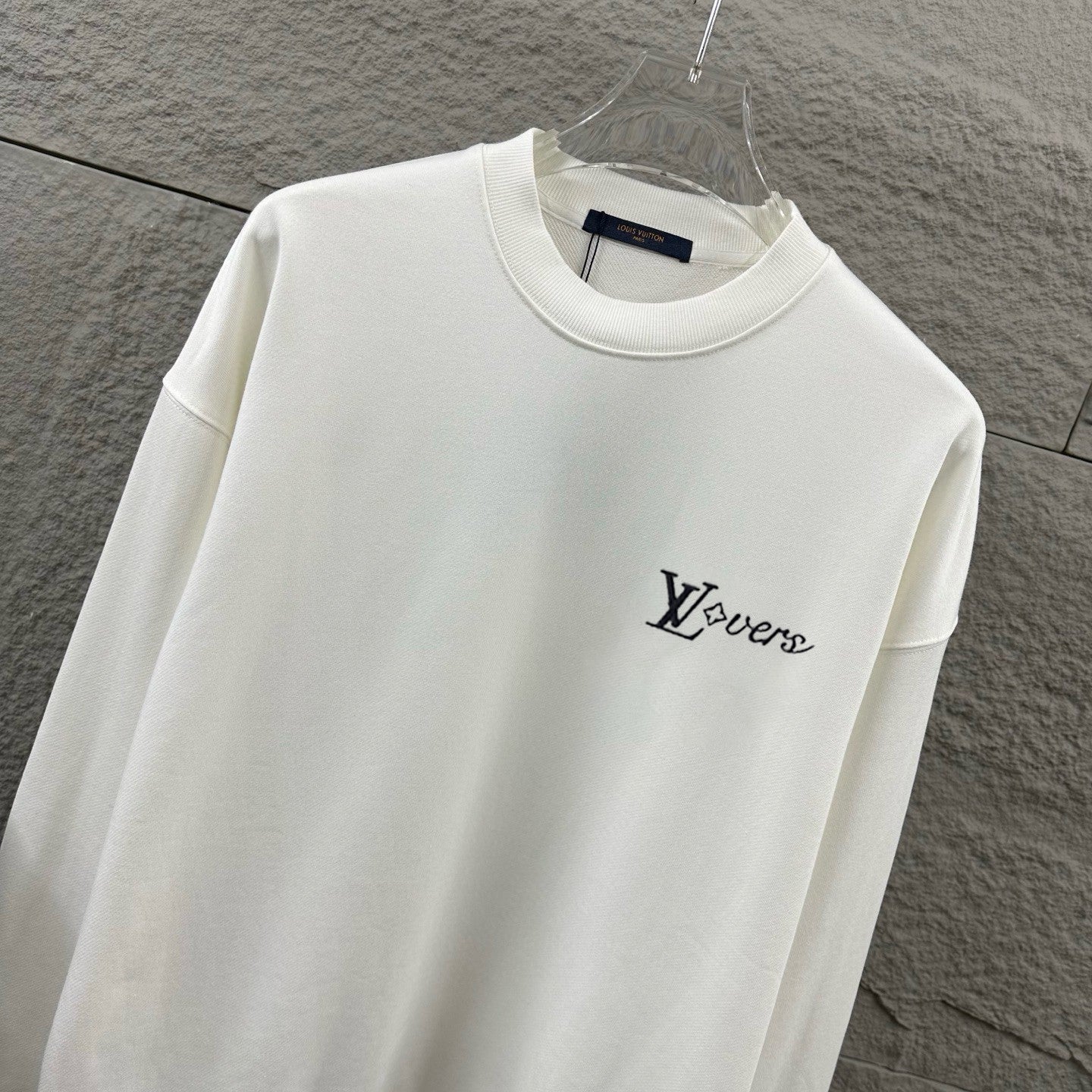 LV Long-Sleeve Crew Neck Sweatshirt 492275