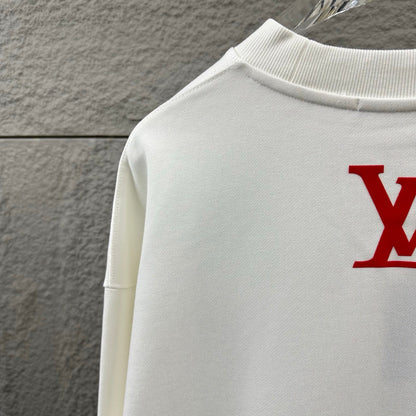 LV Long-Sleeve Crew Neck Sweatshirt 492271