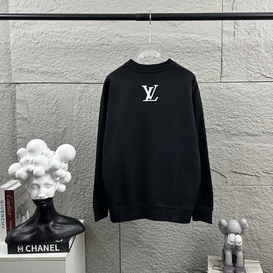 LV Long-Sleeve Crew Neck Sweatshirt 492269