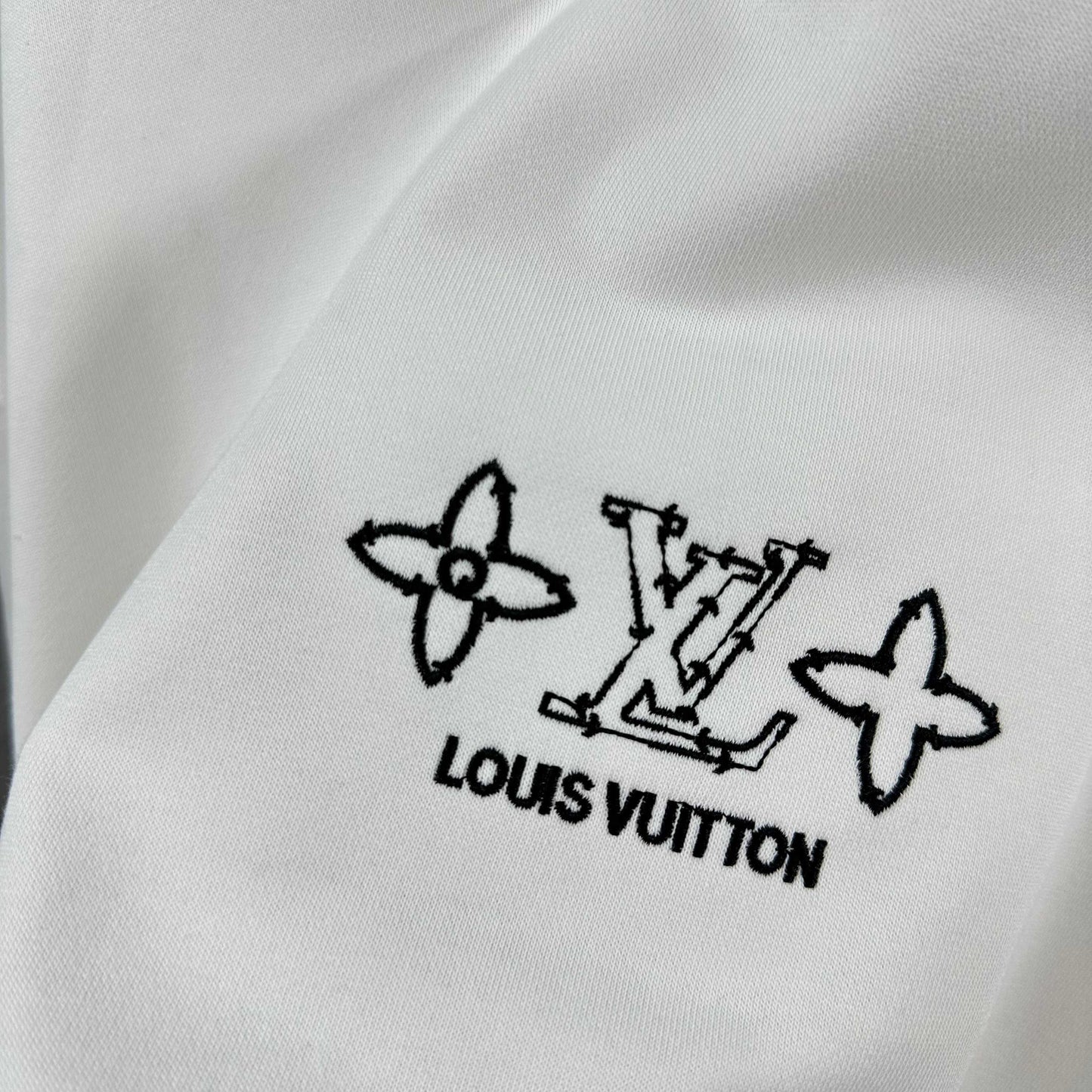 LV Long-Sleeve Crew Neck Sweatshirt 492265
