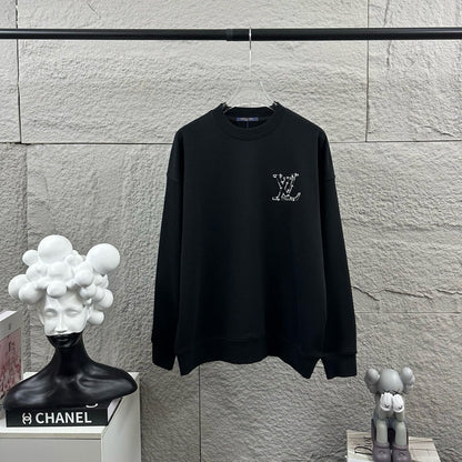 LV Long-Sleeve Crew Neck Sweatshirt 492259
