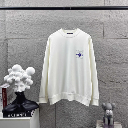 LV Long-Sleeve Crew Neck Sweatshirt 492251