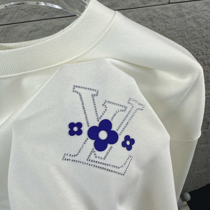 LV Long-Sleeve Crew Neck Sweatshirt 492251