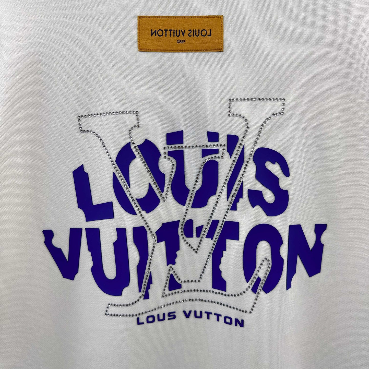 LV Long-Sleeve Crew Neck Sweatshirt 492251