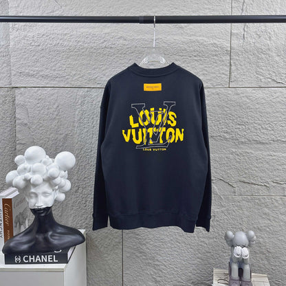 LV Long-Sleeve Crew Neck Sweatshirt 492249