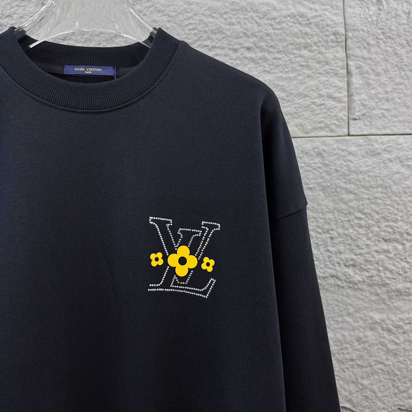 LV Long-Sleeve Crew Neck Sweatshirt 492249