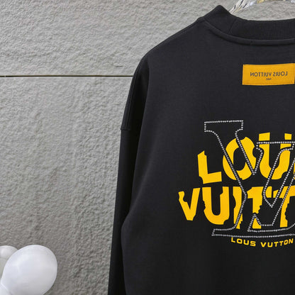 LV Long-Sleeve Crew Neck Sweatshirt 492249
