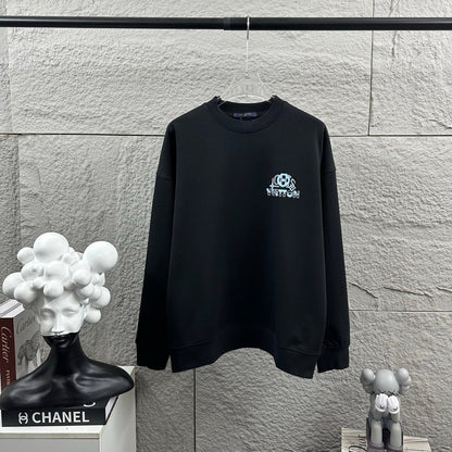 LV Long-Sleeve Crew Neck Sweatshirt 492247