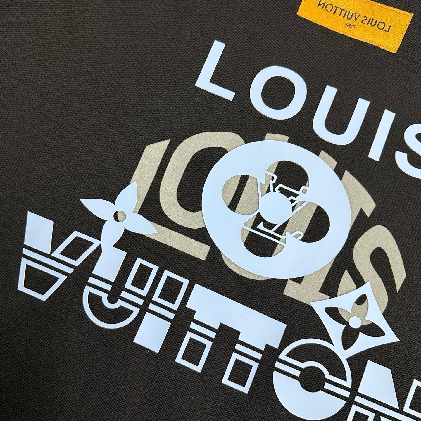 LV Long-Sleeve Crew Neck Sweatshirt 492247