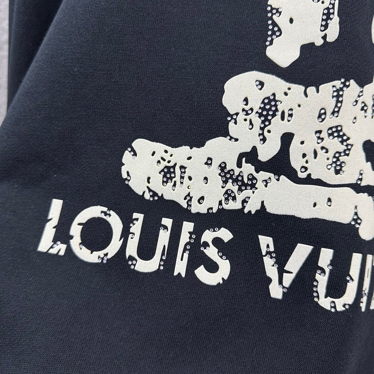 LV Long-Sleeve Crew Neck Sweatshirt 492239