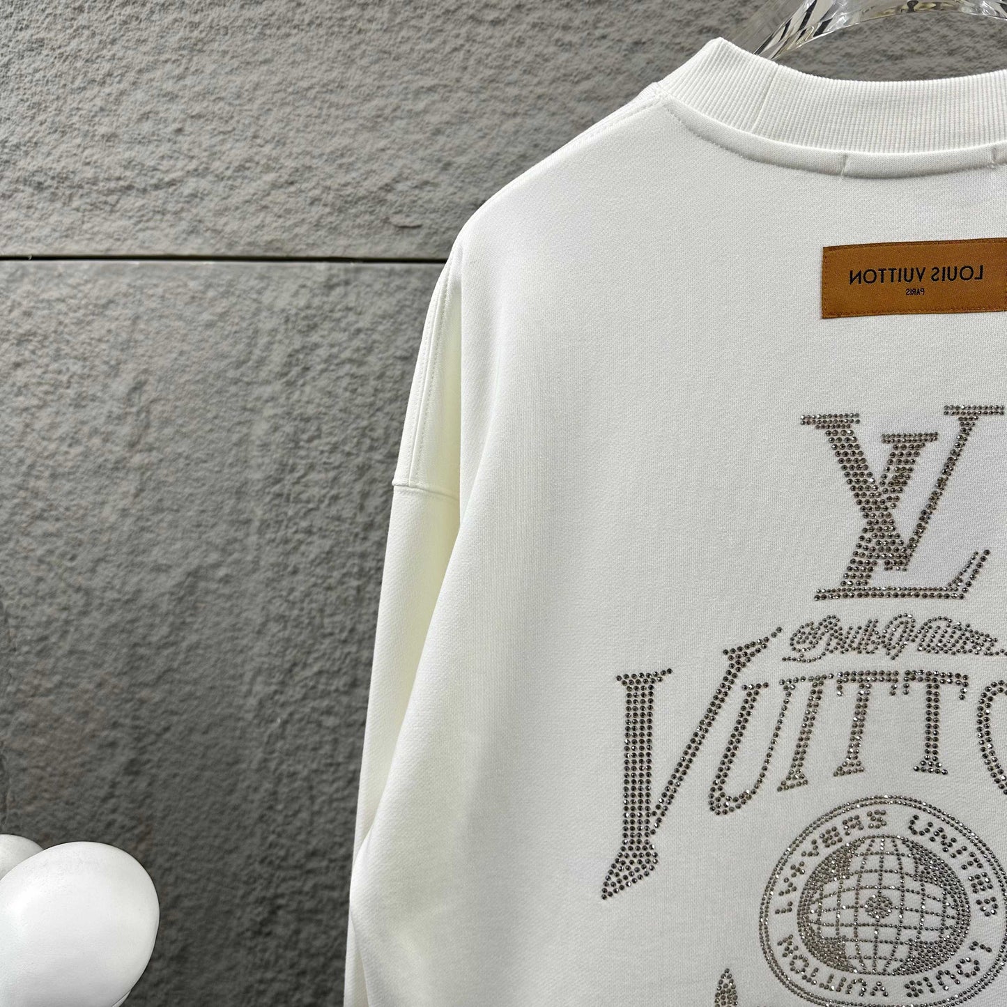 LV Long-Sleeve Crew Neck Sweatshirt 492235