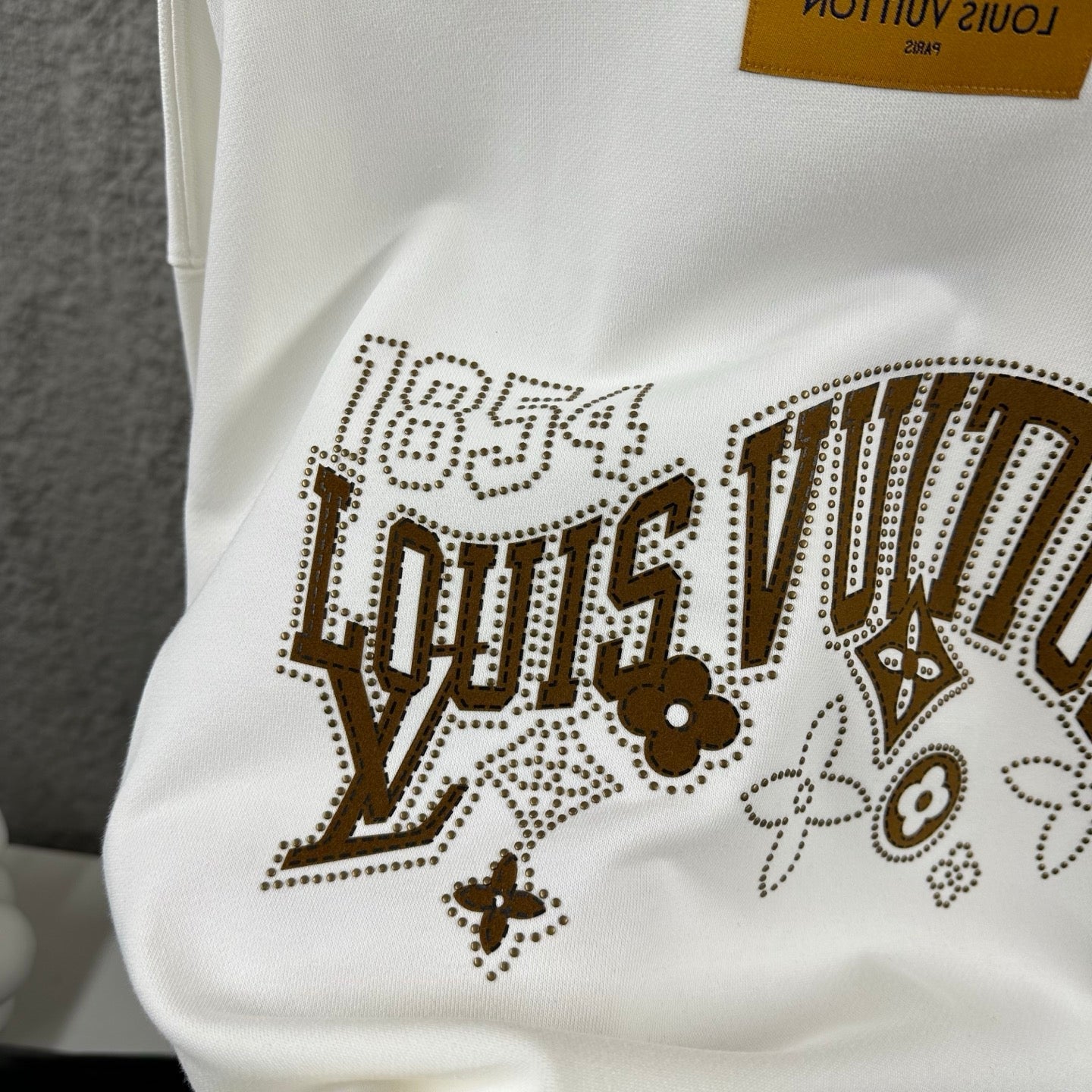 LV Long-Sleeve Crew Neck Sweatshirt 492231