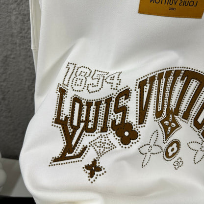 LV Long-Sleeve Crew Neck Sweatshirt 492231