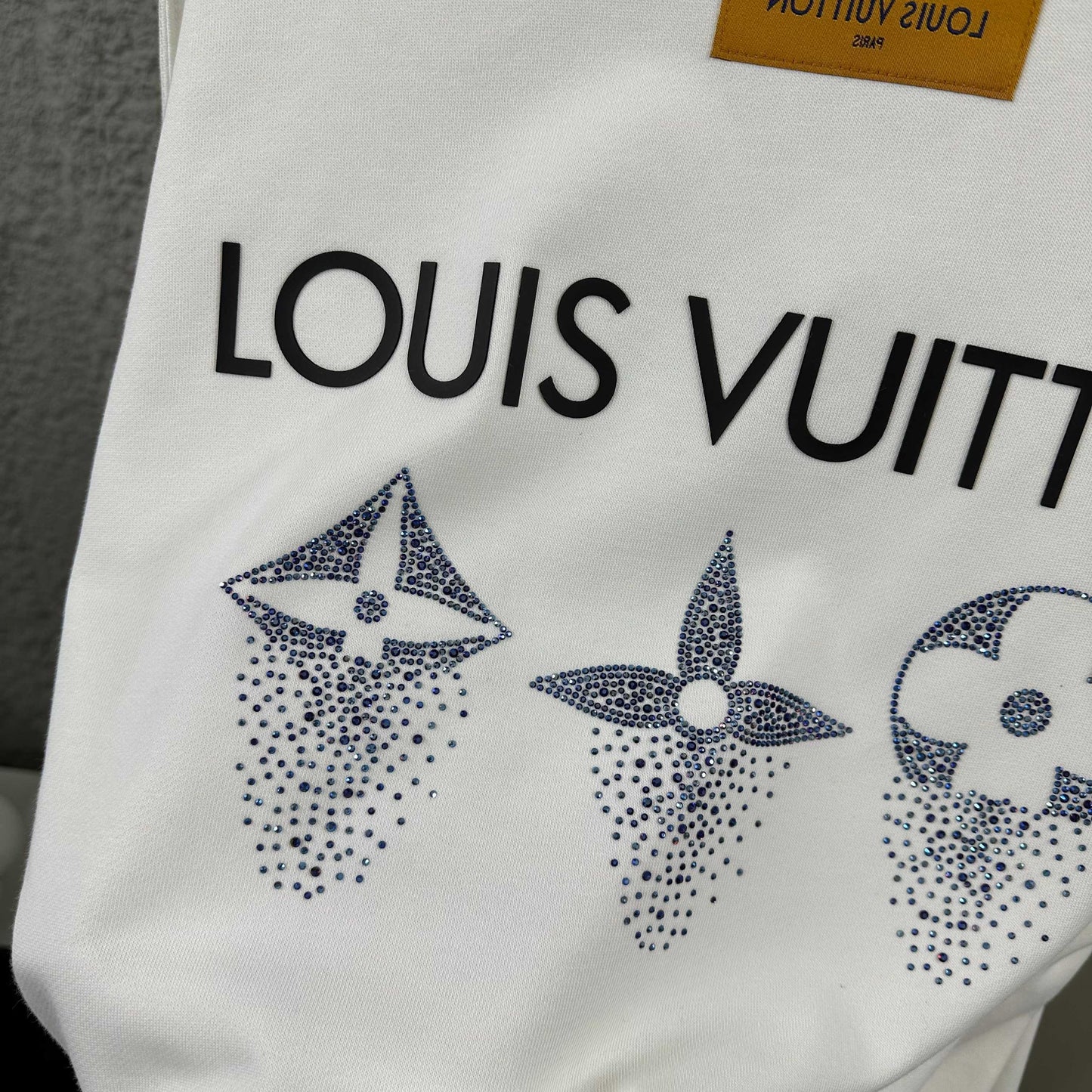 LV Long-Sleeve Crew Neck Sweatshirt 492227