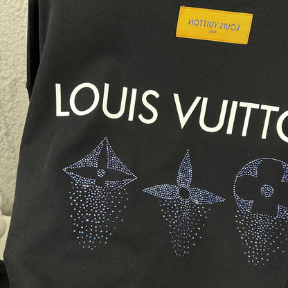 LV Long-Sleeve Crew Neck Sweatshirt 492225
