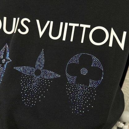LV Long-Sleeve Crew Neck Sweatshirt 492225