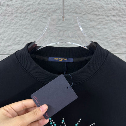LV Long-Sleeve Crew Neck Sweatshirt 492223