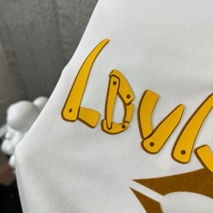 LV Long-Sleeve Crew Neck Sweatshirt 492217