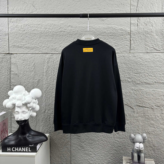 LV Long-Sleeve Crew Neck Sweatshirt 492211