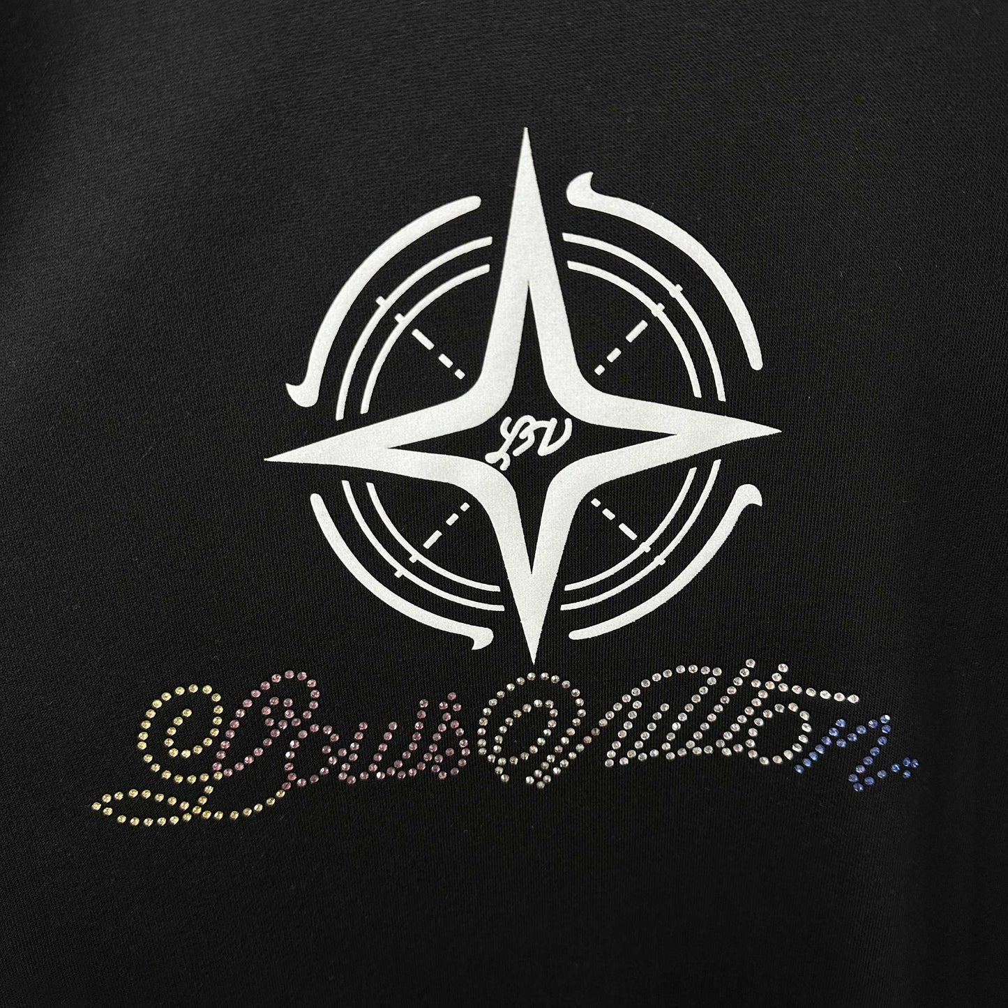 LV Long-Sleeve Crew Neck Sweatshirt 492211