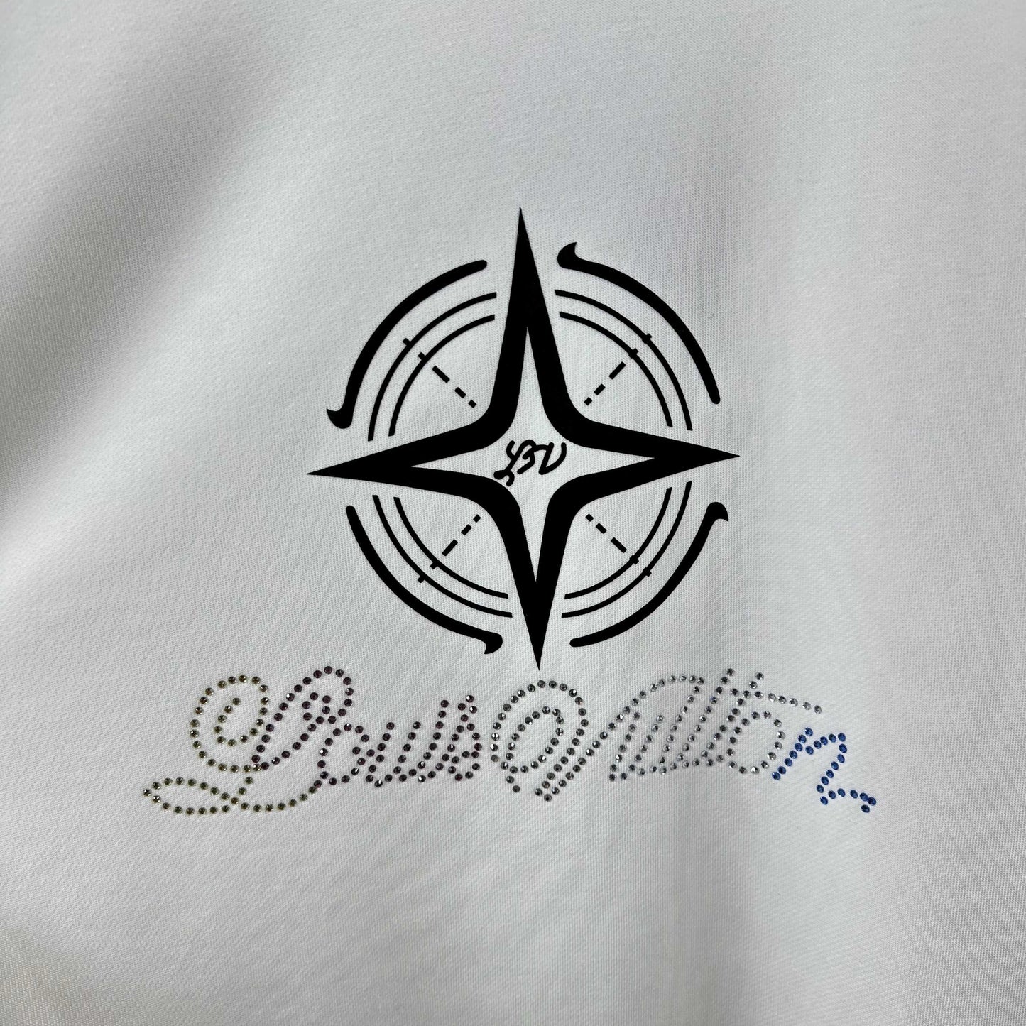 LV Long-Sleeve Crew Neck Sweatshirt 492209
