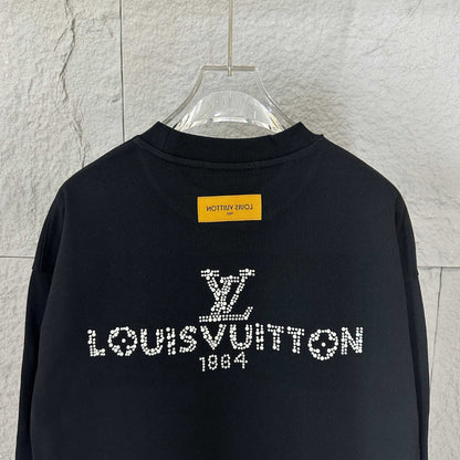 LV Long-Sleeve Crew Neck Sweatshirt 492207