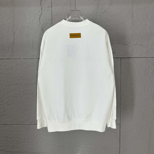 LV Long-Sleeve Crew Neck Sweatshirt 492205
